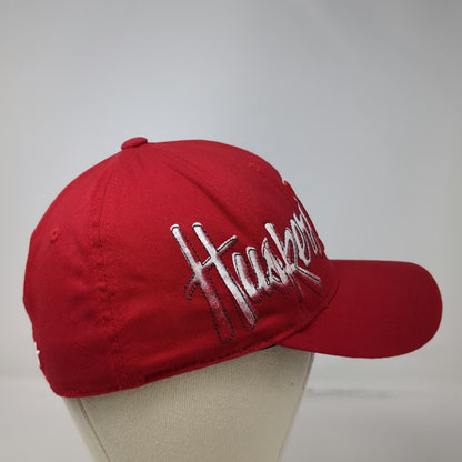 Nebraska Huskers NCAA Top of the World Red One Size Cap Stretch Fit Script Hat