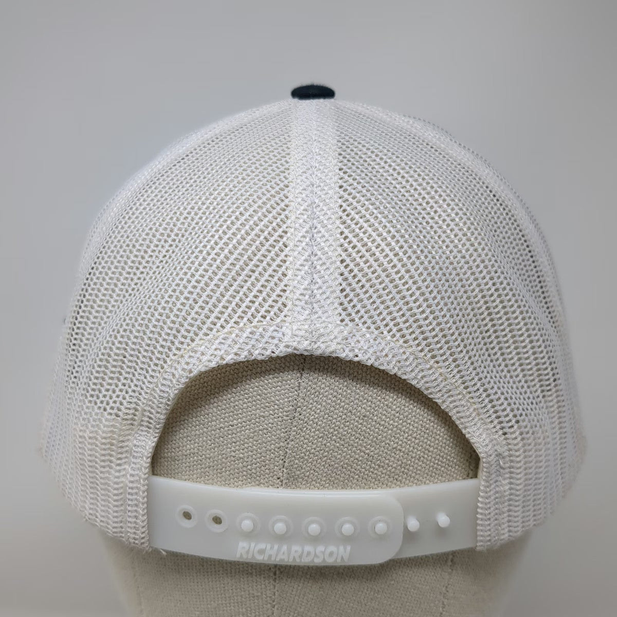 Richardson Trucker Hat Blue One Size Snapback Loose Screw Beer Co Logo Mesh