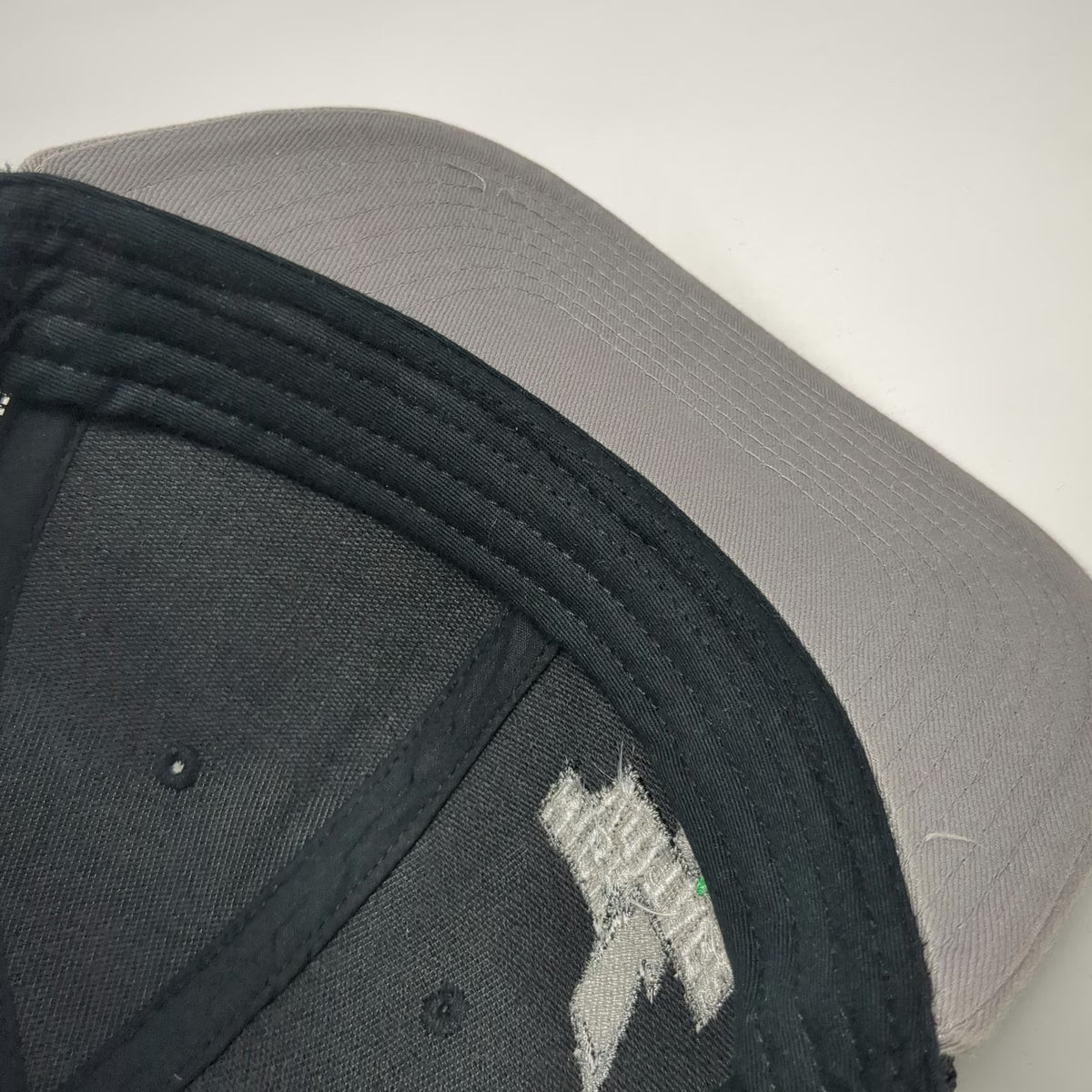 OTTO Trucker Hat Black One Size High Voltage Hemp Mesh Snapback Lightning Bolt
