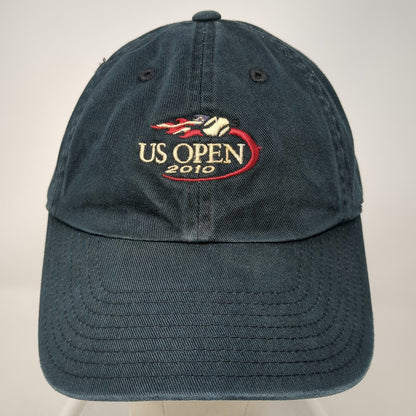 American Needle Baseball Cap Blue One Size US Open 2010 Cotton Slideback Hat