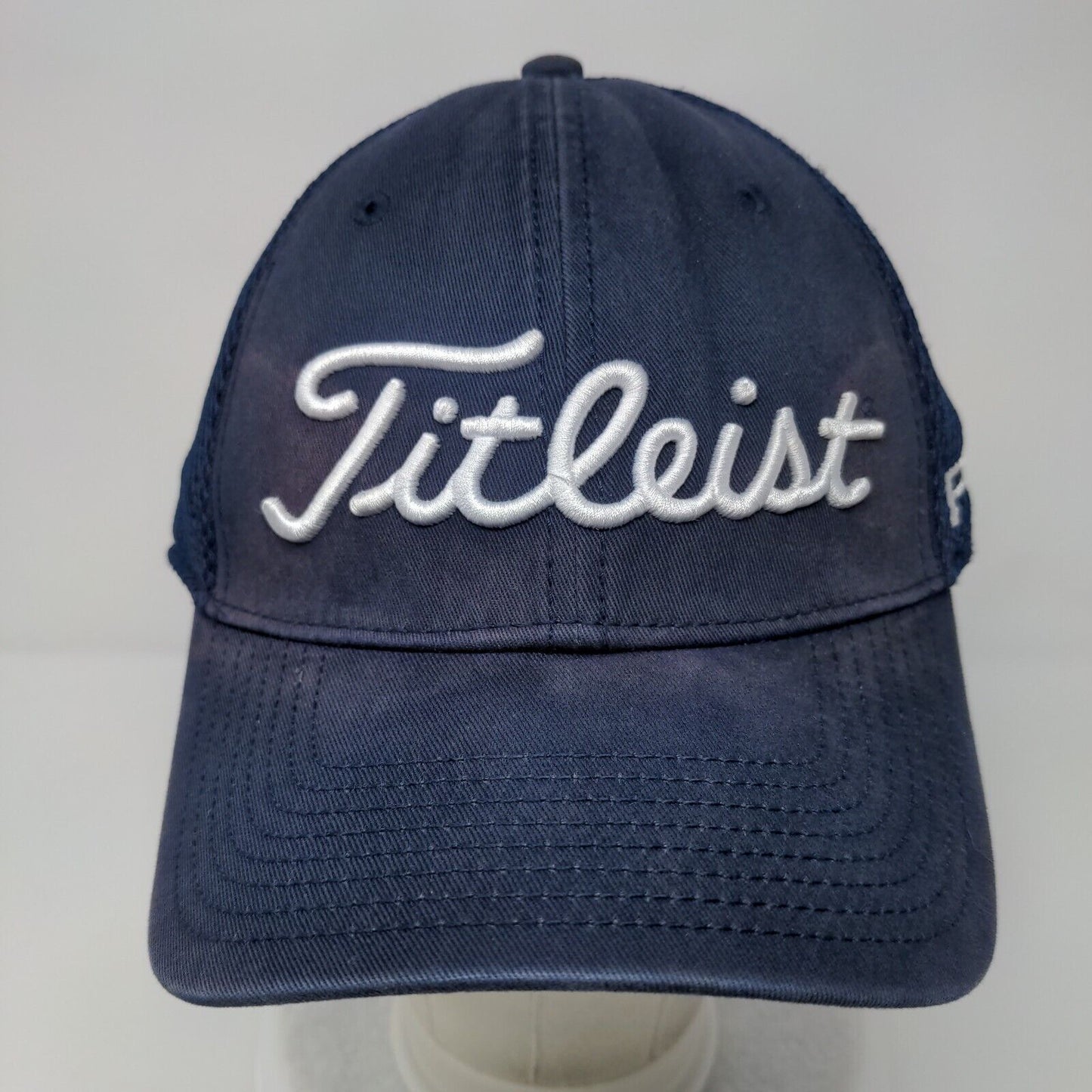 Titleist Fitted Mesh Back Hat Blue Small-Medium Embroidered New Era