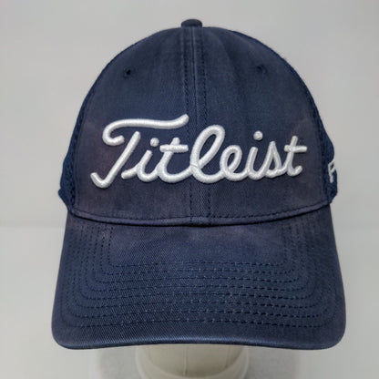 Titleist Fitted Mesh Back Hat Blue Small-Medium Embroidered New Era