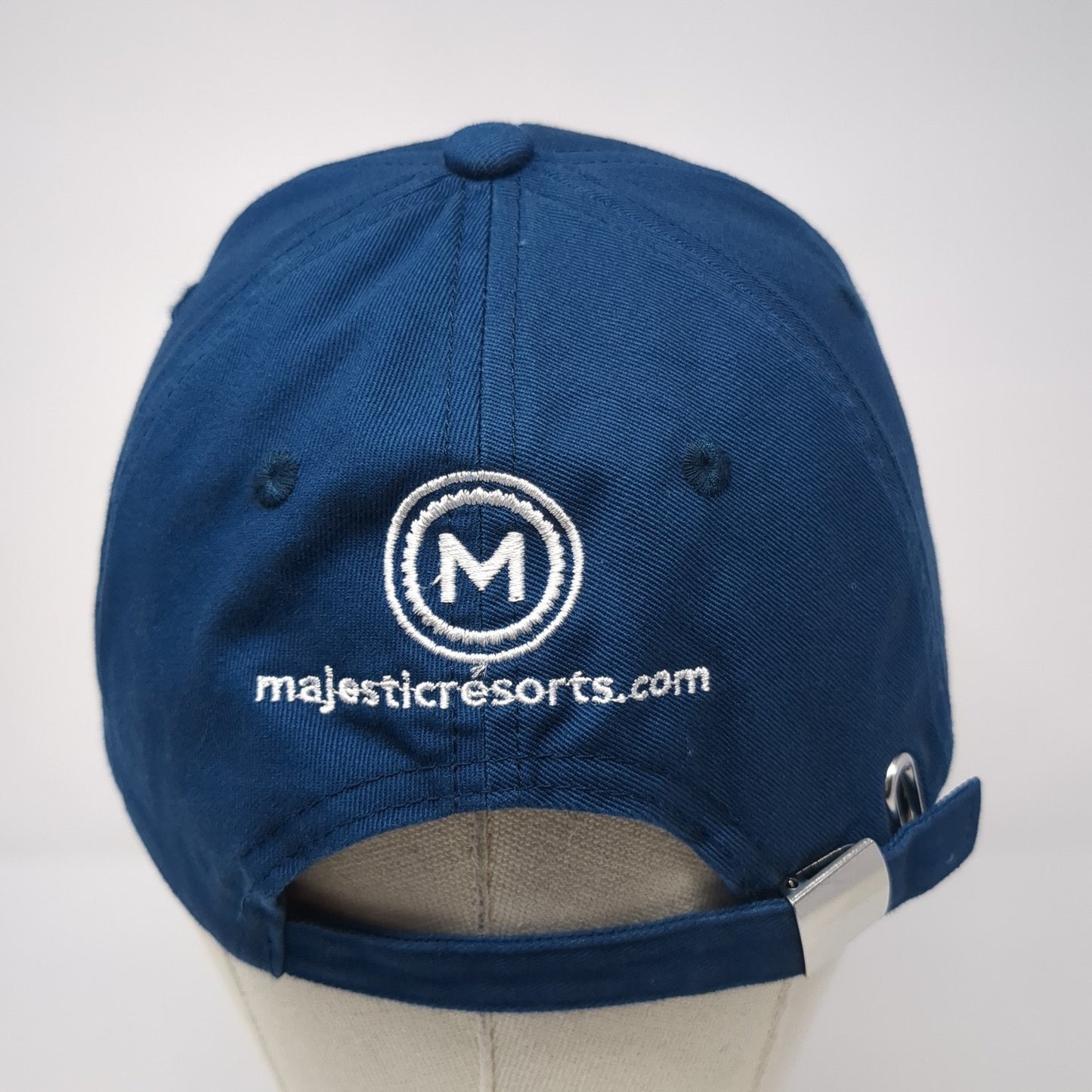 Majestic Elegance Punta Cana Slideback Hat Blue One Size Adjustable