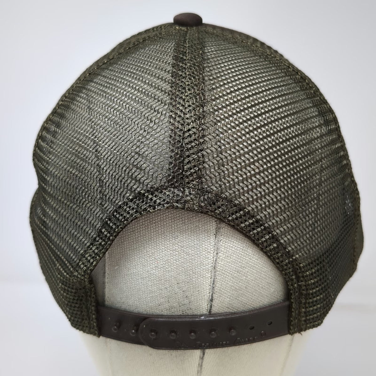 Designer Award Headwear Trucker Hat Brown One Size Narramore Trucking Mesh