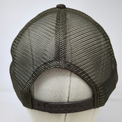 Designer Award Headwear Trucker Hat Brown One Size Narramore Trucking Mesh
