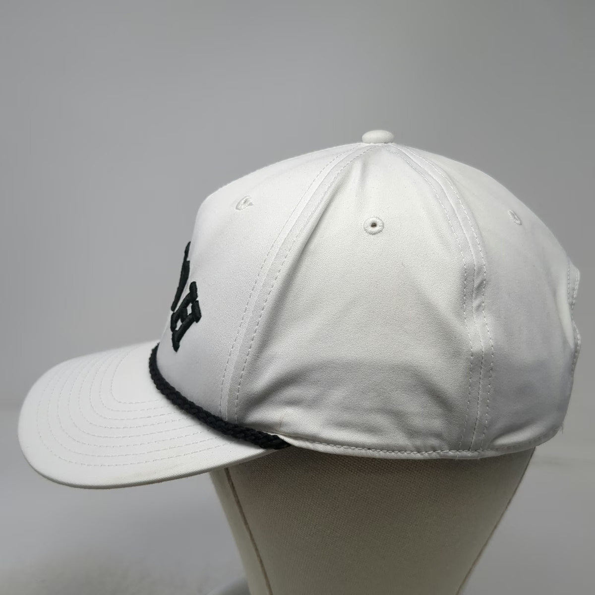 Richardson 5 Panel White One Size Snapback Rope Performance Howdy Graphic Hat