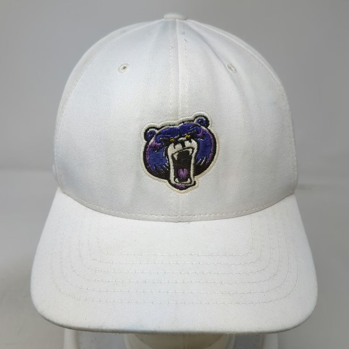 Puma Snapback Hat White One Size Golf Flexfit 110 University Central Arkansas
