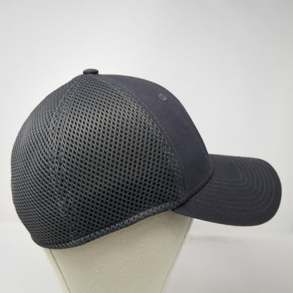 New Era Baseball Cap Gray L Sysco Idaho Mesh Back Stretch Fit 39THIRTY Hat