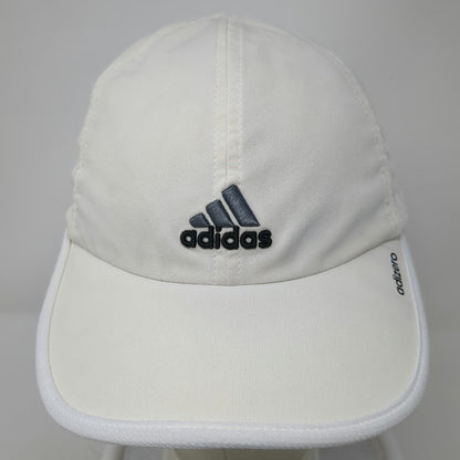 Adidas Baseball Cap White One Size Adizero Mesh Performance Strapback Hat