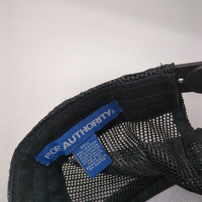 W420 Snapback Trucker Hat Gray OSFA Adjustable Mesh Back 6 Panel Port Authority