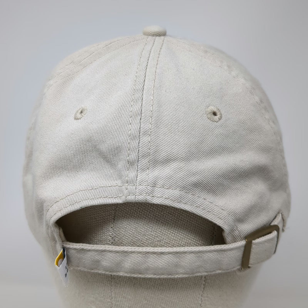 Life is Good Baseball Cap Beige One Size Daisy Flower Pink Spray Effect Hat
