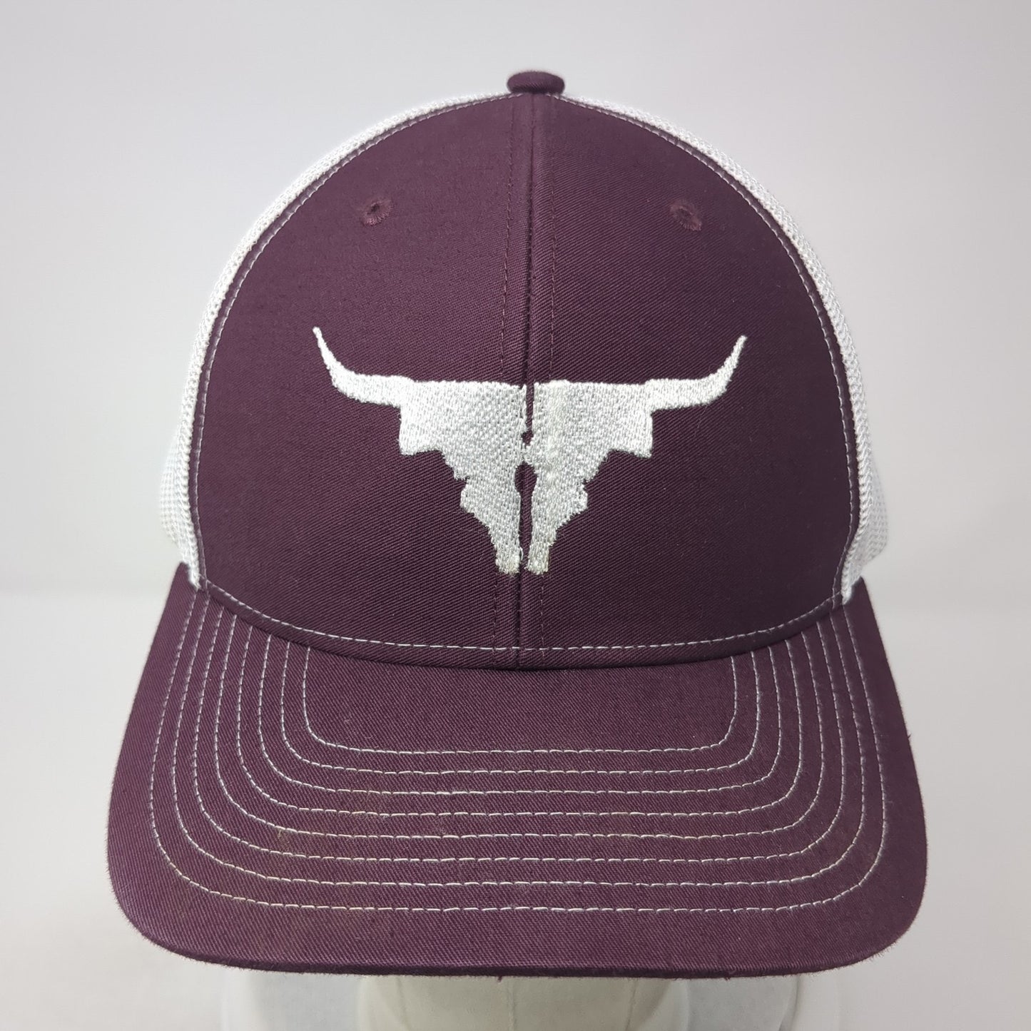 Texas Longhorns Trucker Hat Red One Size Adjustable Mesh Back Richardson