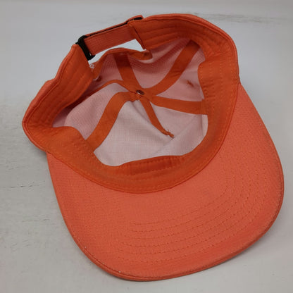 PGA Tour Strapback Orange One Size Airflux Breathable Performance Mesh Golf Hat
