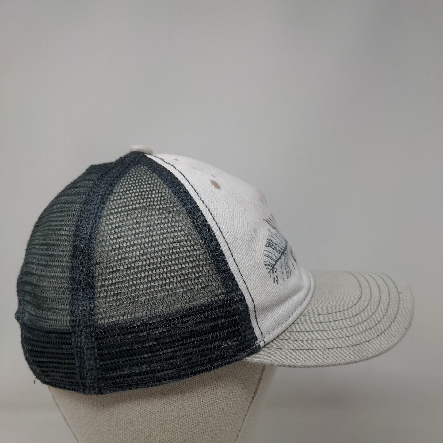 Feather Snapback Mesh Back Trucker Hat Multi One Size Colorblock Dakine