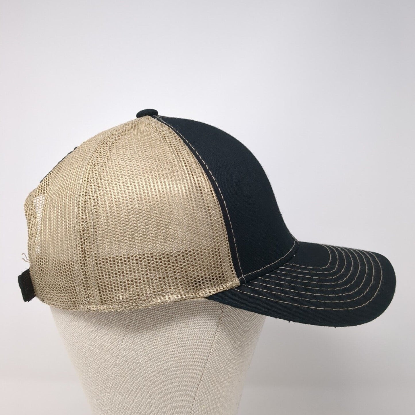 CED Las Cruces Strapback Trucker Hat Multi One Size Mesh Back Square D