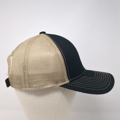 CED Las Cruces Strapback Trucker Hat Multi One Size Mesh Back Square D