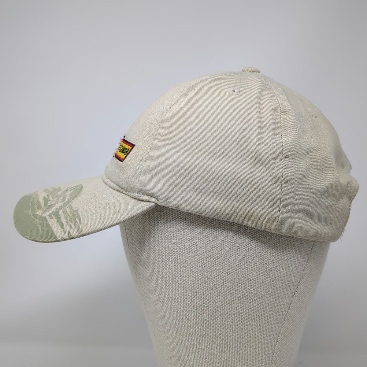 Cap America Les Schwab Tires Fish Hat Beige One Size Baseball Cap Strapback