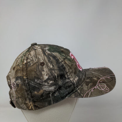 Justin Boots Strapback Hat Camouflage OSFA Rhinestone Paramount