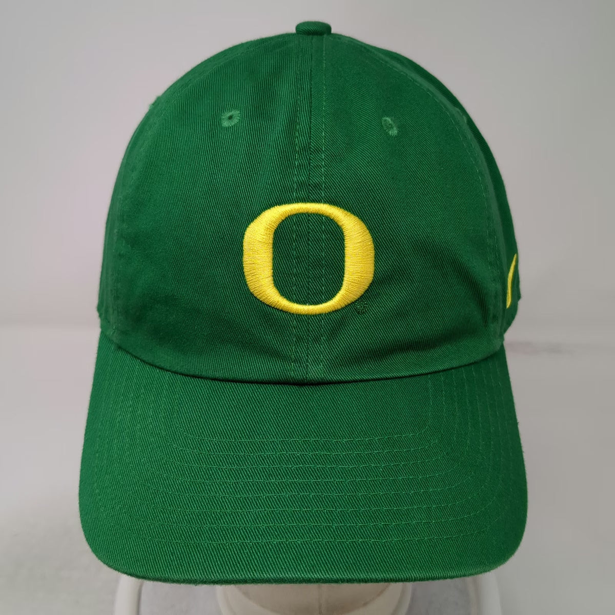 Nike Oregon Ducks NCAA Green Cap Hat OSFM Heritage86 Dri-FIT Embroidered Strap