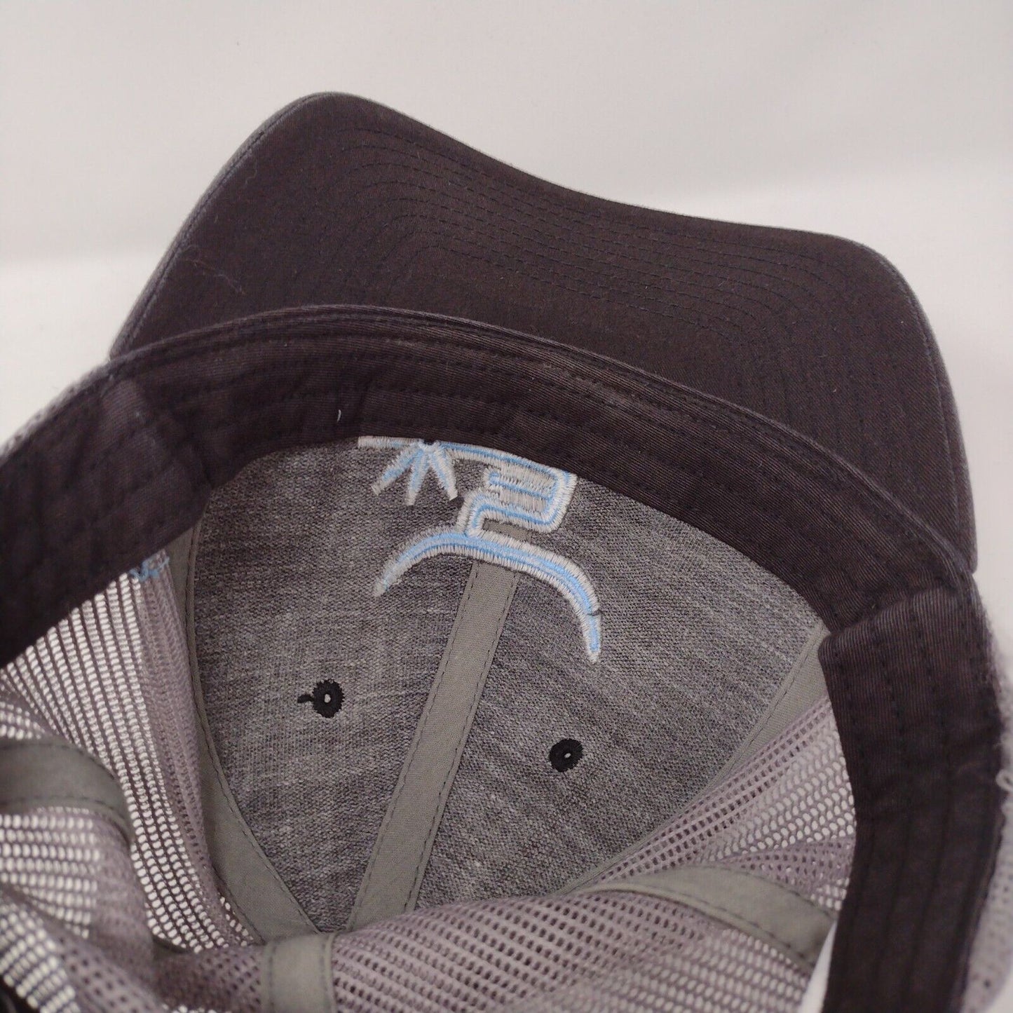 Spin-Em Snapback Mesh Back Trucker Hat Multicolor OSFA Embroidered