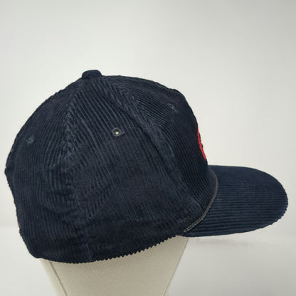 Tonkin Inc Snapback Blue Hat One Size Corduroy Rope Consolidated Freightways