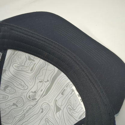 Titleist Trucker Hat Blue One Size Mesh Back Snapback Golf Topo Map Under Brim