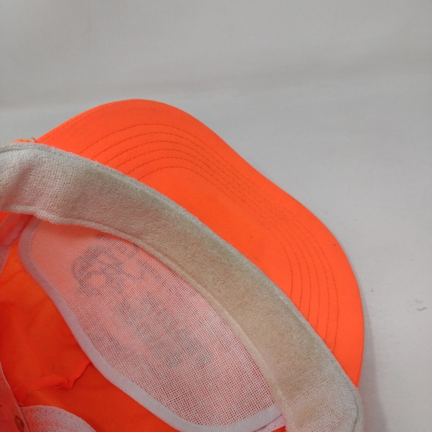 Bronco Motors Boise Idaho Strapback Hat Orange OSFA Adjustable Rope Otto