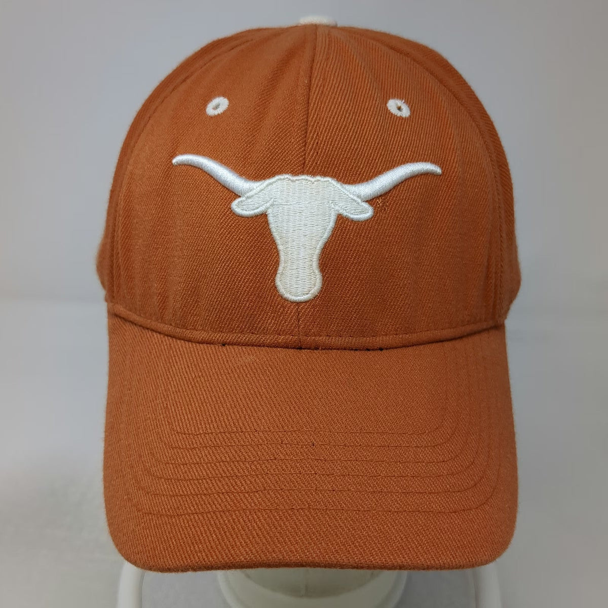 Texas Longhorns NCAA Top of the World Cap Brown One Size Stretch Fit Hat Logo