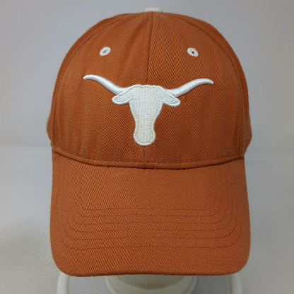 Texas Longhorns NCAA Top of the World Cap Brown One Size Stretch Fit Hat Logo