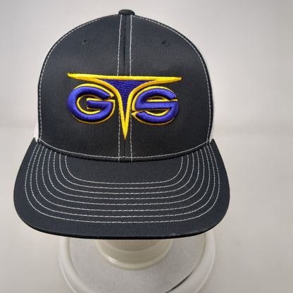 Pacific Headwear Fitted Trucker Hat Black 7 3/8-8 D-Series 405 Mesh Back