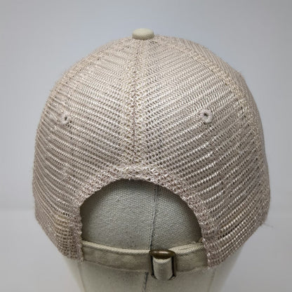 Quake City Caps Baseball Cap Beige One Size Tropicana Atlantic City Mesh Hat