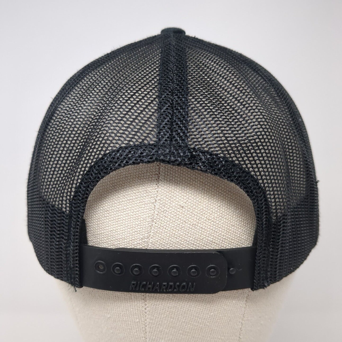 Precision Overhead Garage Door Service Trucker Hat Black One Size Mesh Back