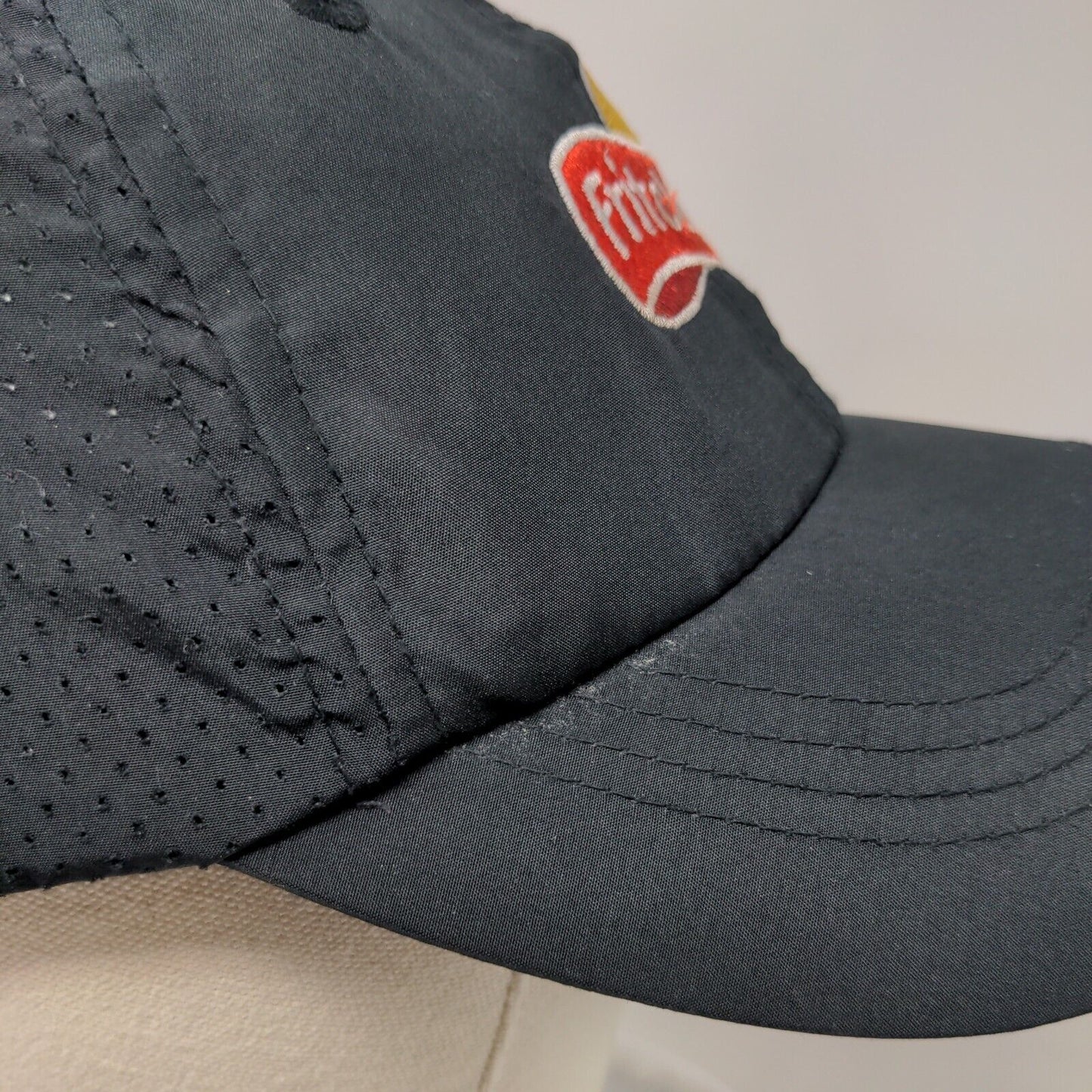 Frito Lay Strapback Hat Black One Size Adjustable Breathable Port Authority
