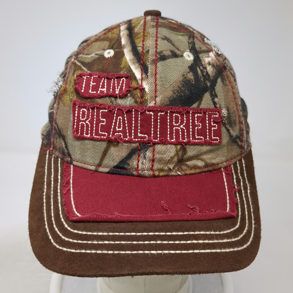Paramount Outdoors Baseball Cap Brown M Camo Team Realtree Flex Fit Hat
