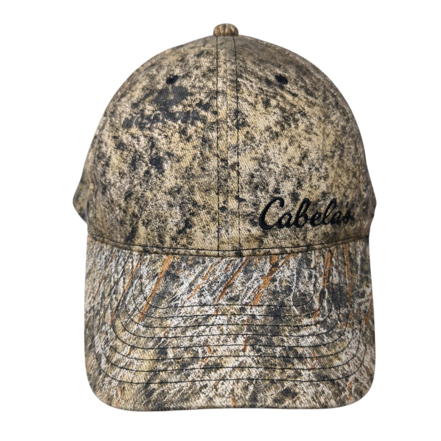 Cabela's Snapback Hat Camouflage One Size Adjustable Embroidered Mossy Oak