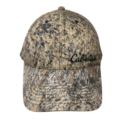 Cabela's Snapback Hat Camouflage One Size Adjustable Embroidered Mossy Oak