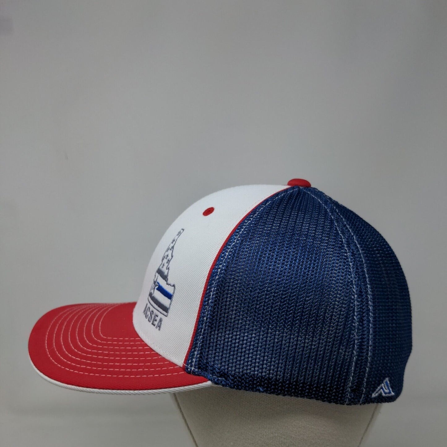 ACSEA Fitted Trucker Hat Multicolor L/XL Embroidered Mesh Back