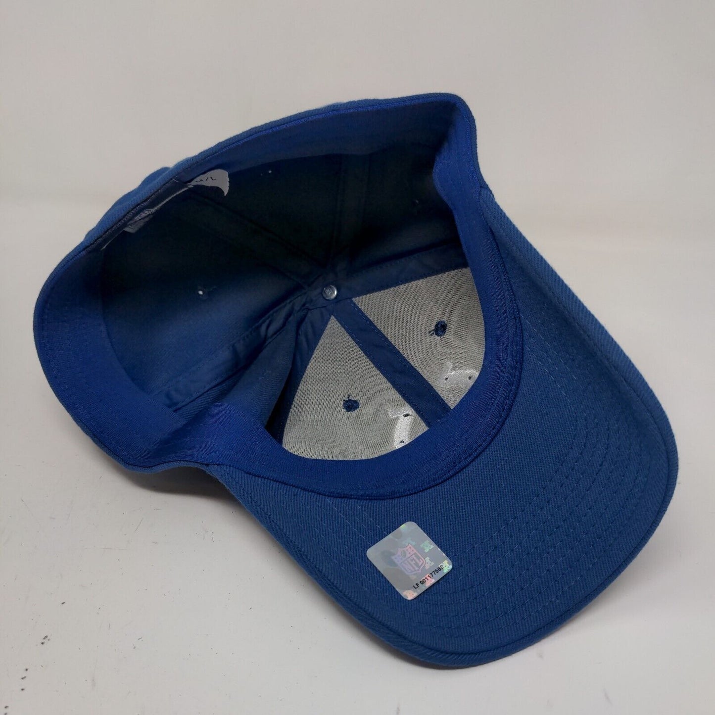 Reebok NFL Men's Fitted Hat Blue Size M/L Embroidered Indianapolis Colts Logo