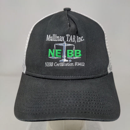 NEBB Certification #3462 Snapback Mesh Back Trucker Hat Black OSFM New Era
