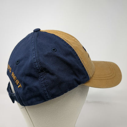 Kenworth Baseball Cap Beige Blue One Size The Worlds Best Logo Strapback Hat
