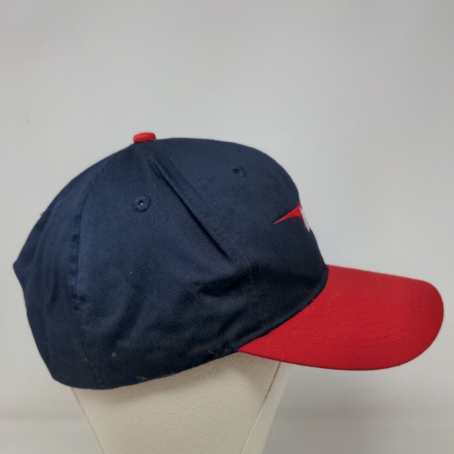 Otto Men's Snapback Hat Blue Red OSFM First Fleet Embroidered Logo