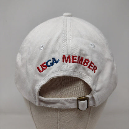 2017 US Open Erin Hills Slideback Hat White One Size Solid USGA Member