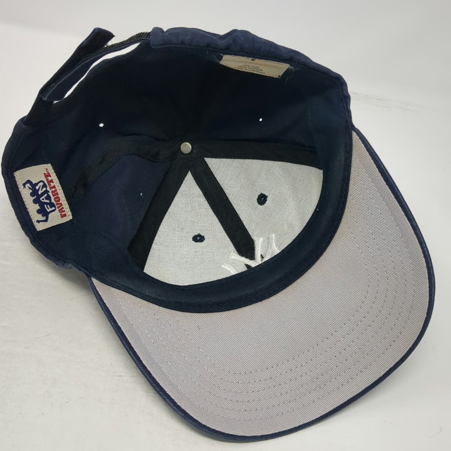New York Yankees MLB Fan Favorite Blue One Size Baseball Cap Embroidered Hat