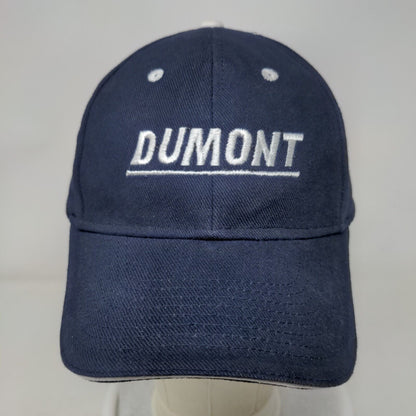 Dumont Strapback Hat Blue OSFM Embroidered 6 Panel Otto Collection