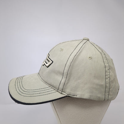 Chevrolet Slideback Hat Tanish-Green OSFA Adjustable Solid Embroidered