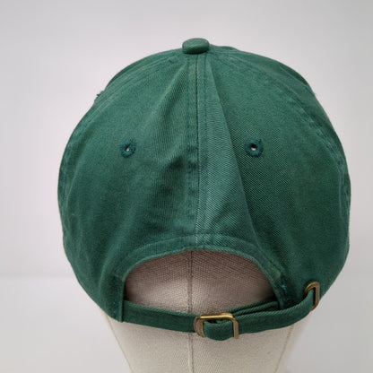 Vintage Polo Sport Ralph Lauren Slideback Hat Green OSFA Embroidered Logo