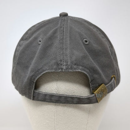 Dutch Bros Coffee Hat Baseball Cap Gray One Size Embroidered Tulip Slideback