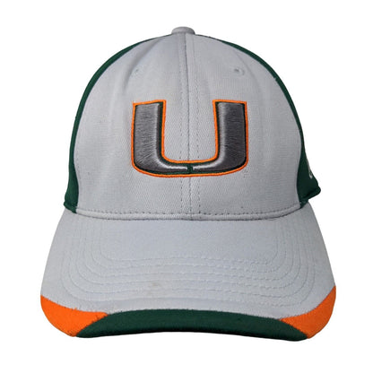Miami Hurricanes Fitted Hat Multicolor OSFA Embroidered Logo NCAA