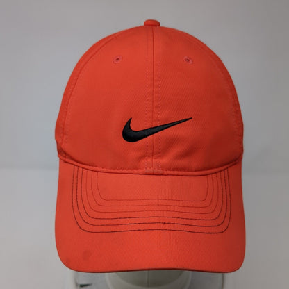 Nike Golf Snapback Hat Red One Size Adjustable Swoosh Embroidered