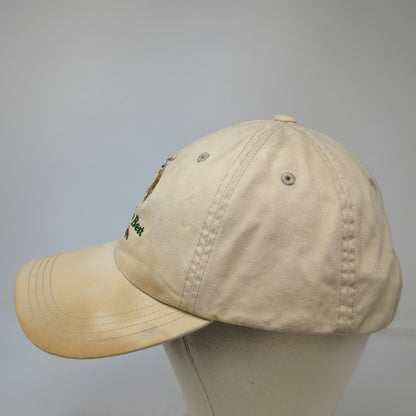 Orvis Baseball Cap Beige One Size World's Best Poppa Golf Bag Adjustable Hat